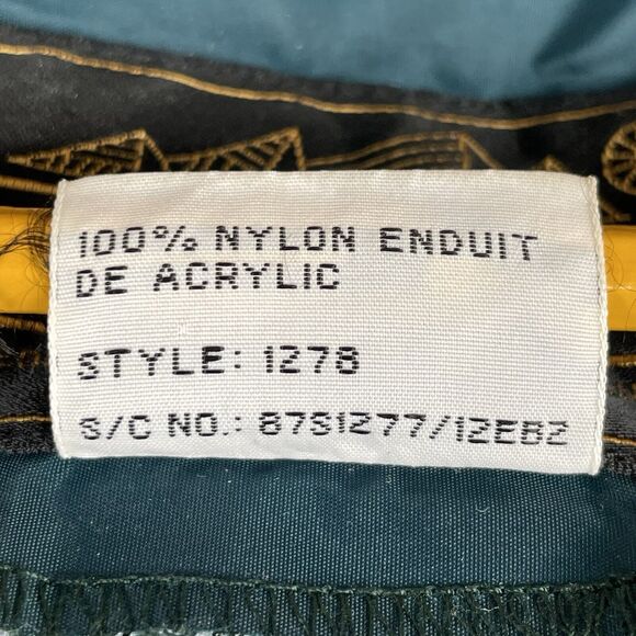 Eddie Bauer Windshell Hoodie Rain Jacket Men's Large Teal Vintage Hiking Outdoor - Picture 6 of 11